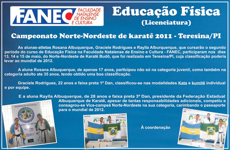 Campeonato Norte-Nordeste de Karatê 2011